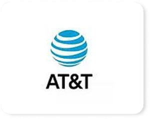 A logo of an at & t company.