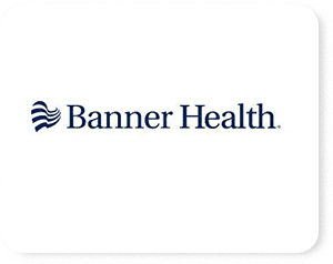 A logo of banner health for the website.